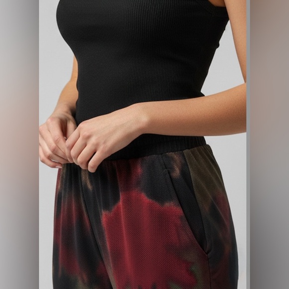 Desigual Mesh Tye Dye Carrot Pant - Picture 2 of 10